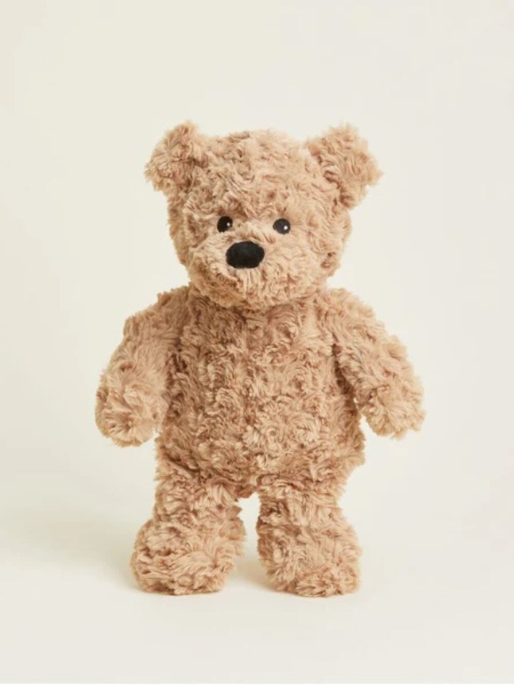 Brown Curly Bear Warmies NWT Weighted Lavender Hot Cold Compress Wellness - Picture 3 of 7